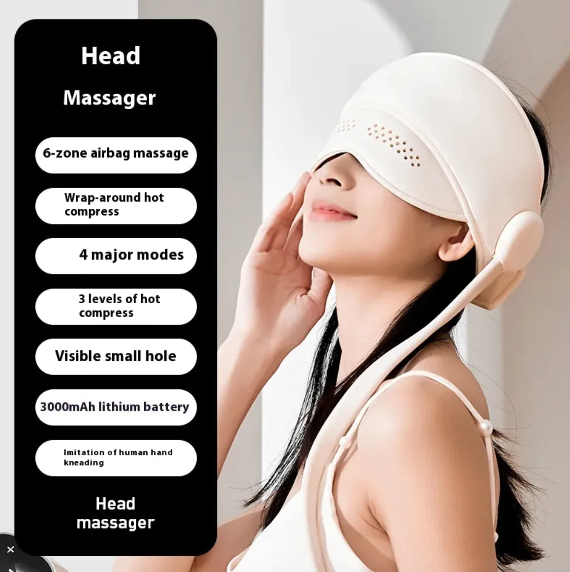 Portable Eyecare Head Massager